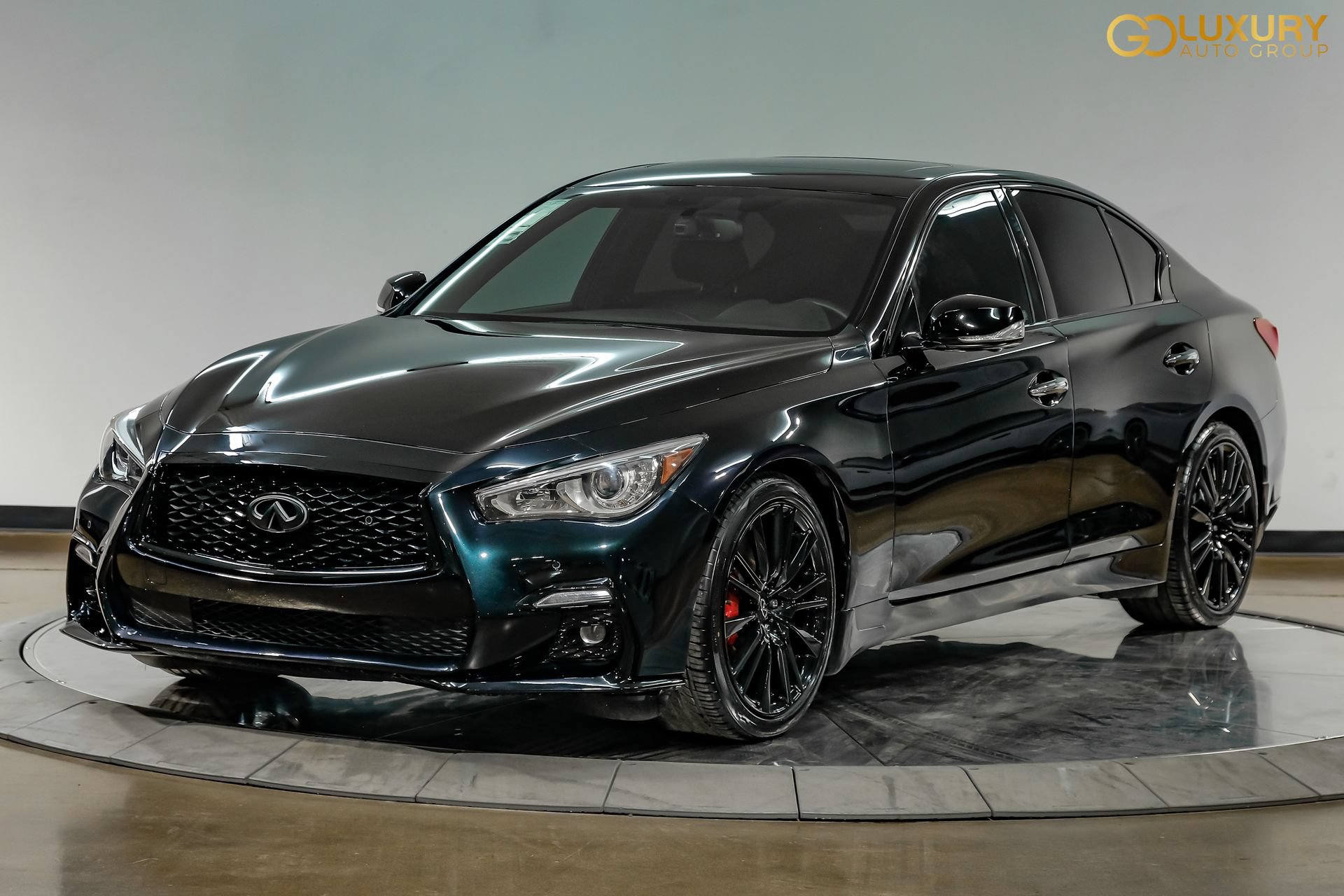 Used 2024 INFINITI Q50 Red Sport 400 w/ Black Opal Edition RWD image 8