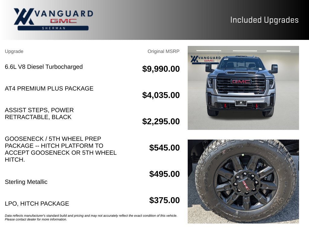 New 2026 GMC Sierra 2500 AT4 w/ AT4 Premium Plus Package AWD/4WD image 9