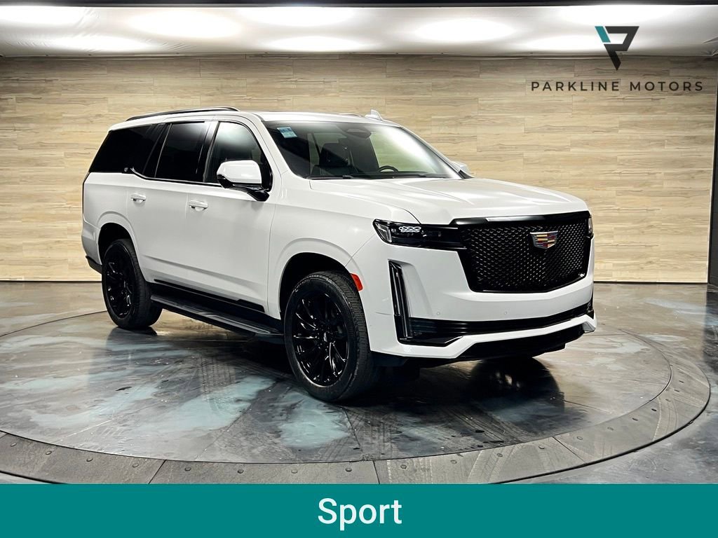 Used 2023 Cadillac Escalade Sport w/ LPO, ONYX Package AWD/4WD 360° Tour