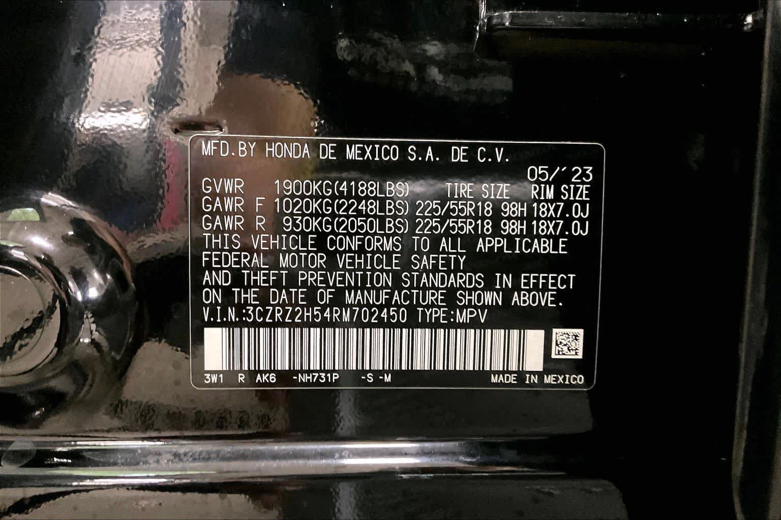 Used 2024 Honda HR-V Sport image 34