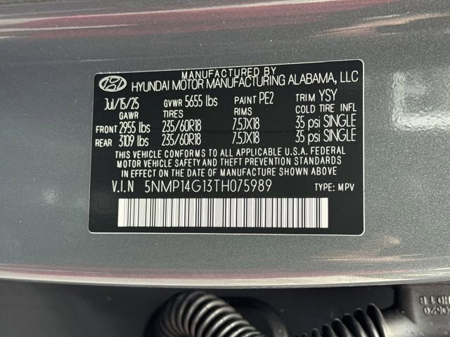 New 2026 Hyundai Santa Fe SE image 25