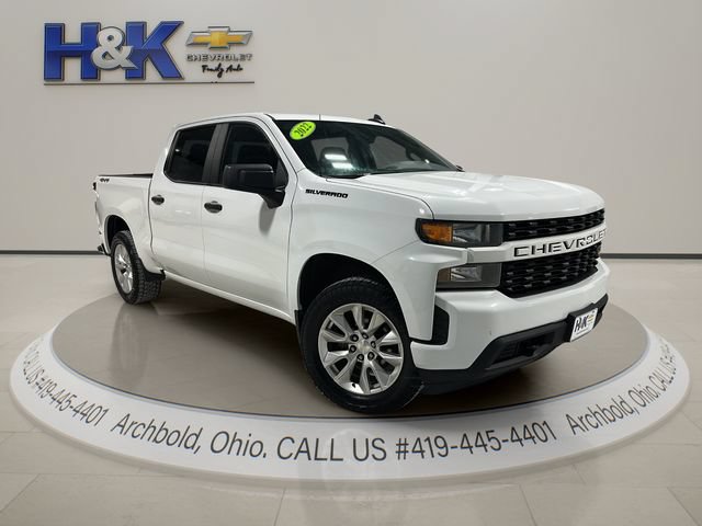 Used 2022 Chevrolet Silverado 1500 Custom w/ LPO, Dark Essentials Package AWD/4WD image 1