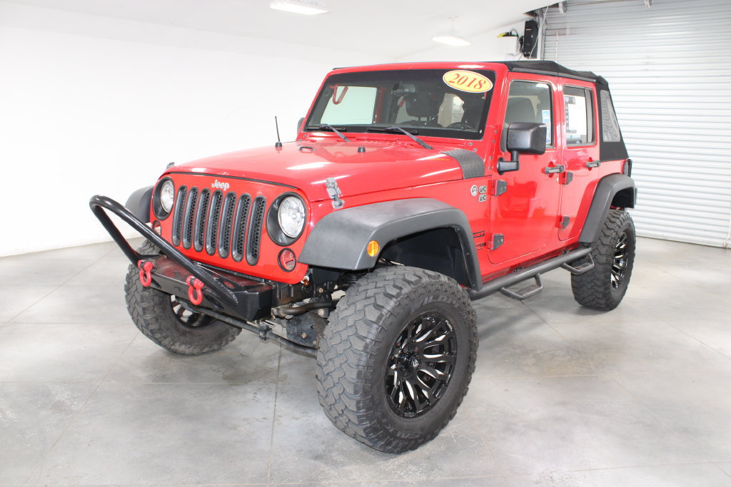 Used 2018 Jeep Wrangler Unlimited Sport S AWD/4WD image 4