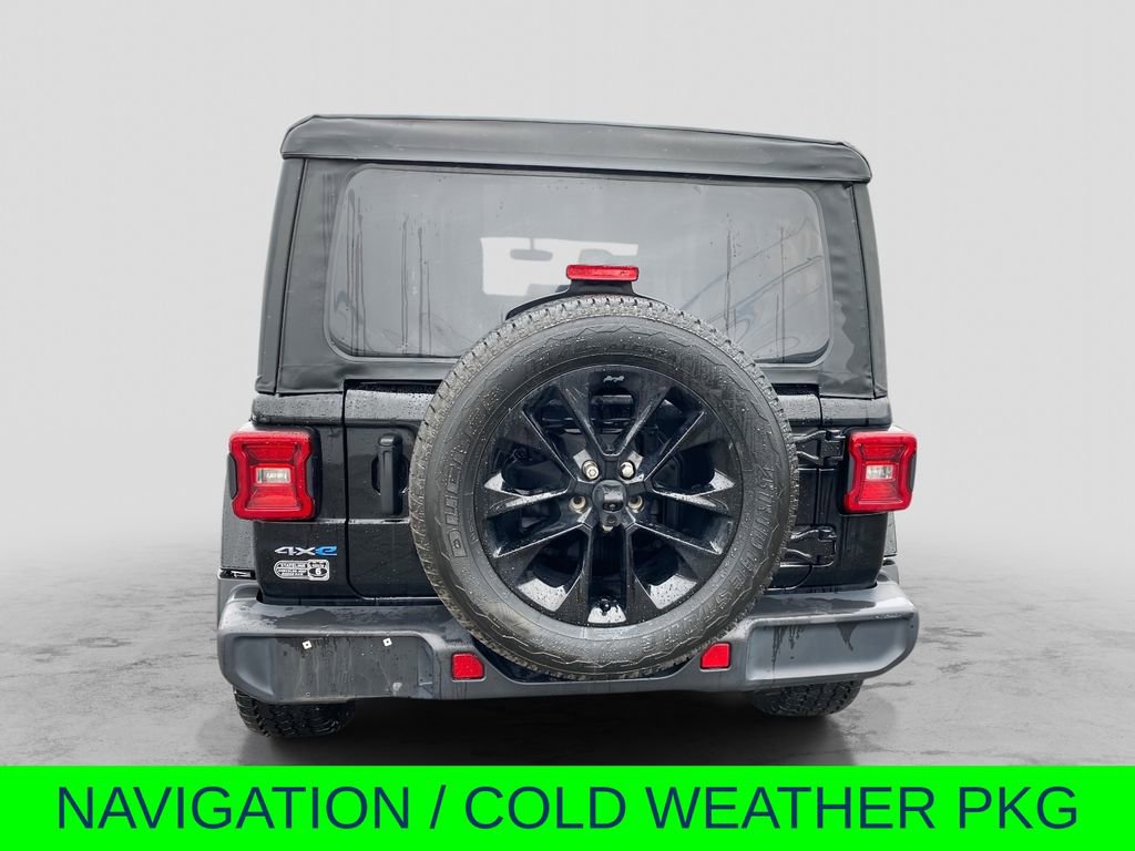 Used 2021 Jeep Wrangler Unlimited Sahara 4xe w/ Cold Weather Group image 4