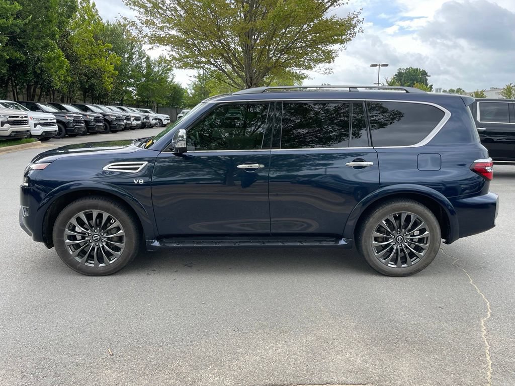Used 2021 Nissan Armada Platinum w/ Captain's Chairs Package RWD image 4