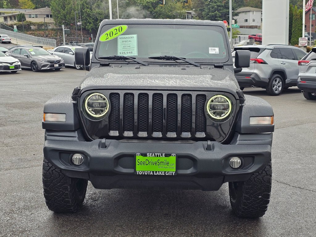 Used 2020 Jeep Wrangler Unlimited Sport AWD/4WD image 2