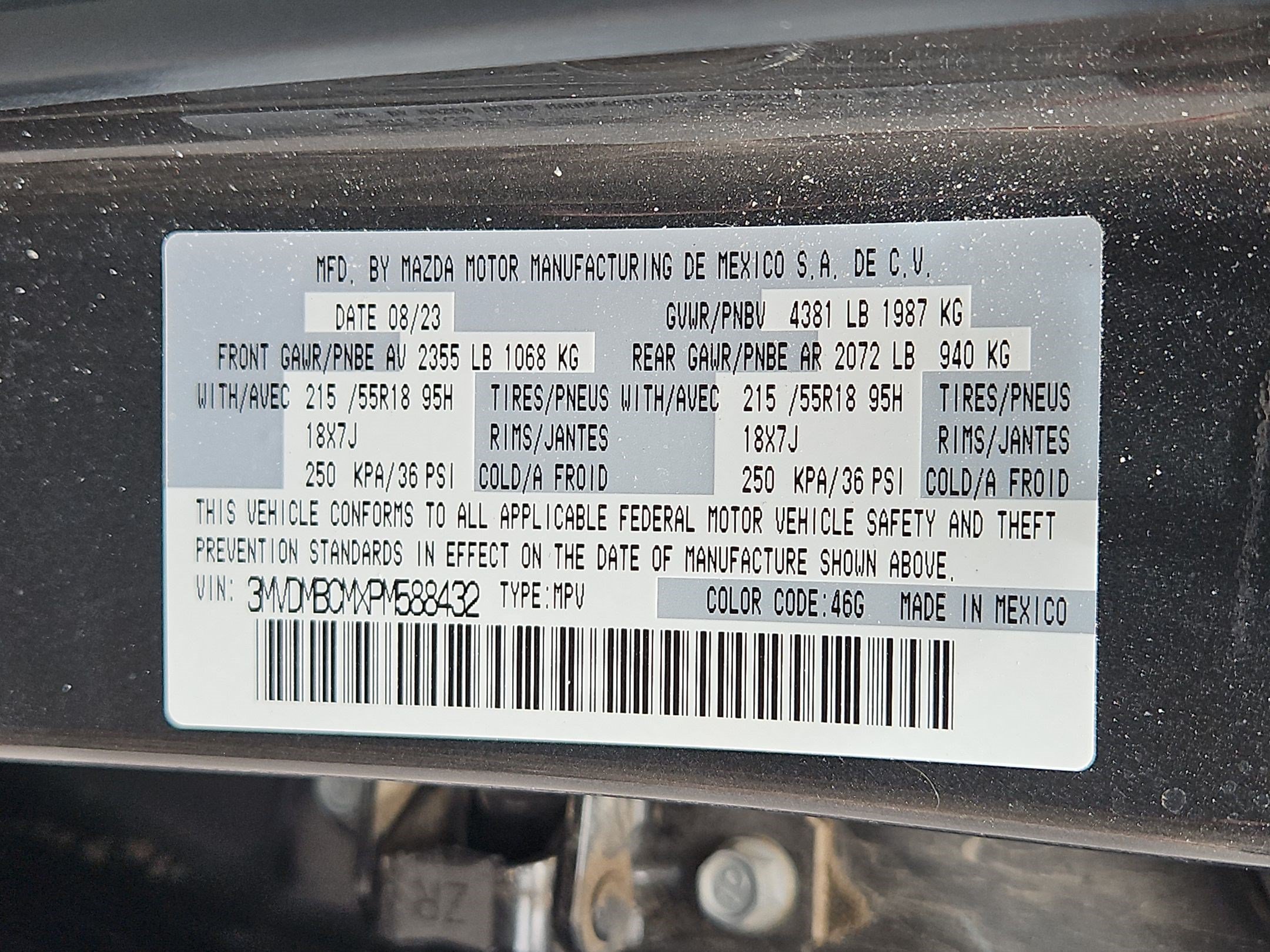 Certified 2023 MAZDA CX-30 AWD 2.5 S w/ Preferred Package image 31