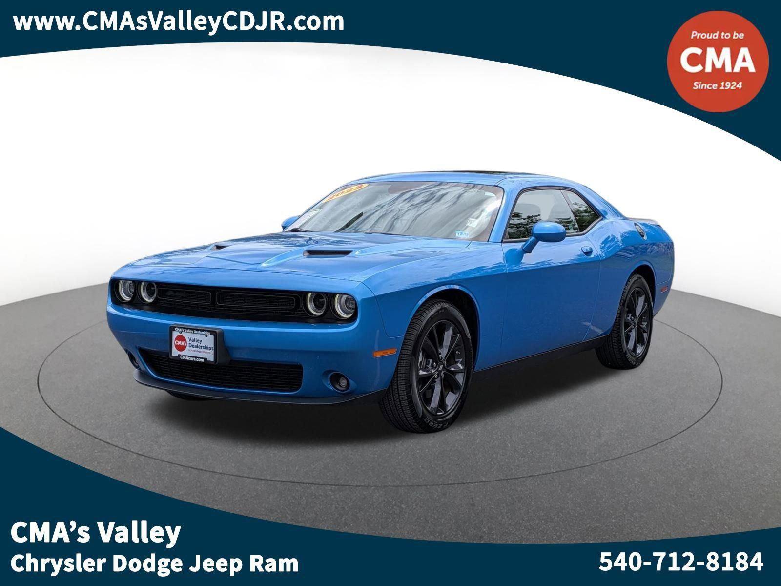Used 2023 Dodge Challenger SXT w/ Blacktop Package AWD/4WD image 1