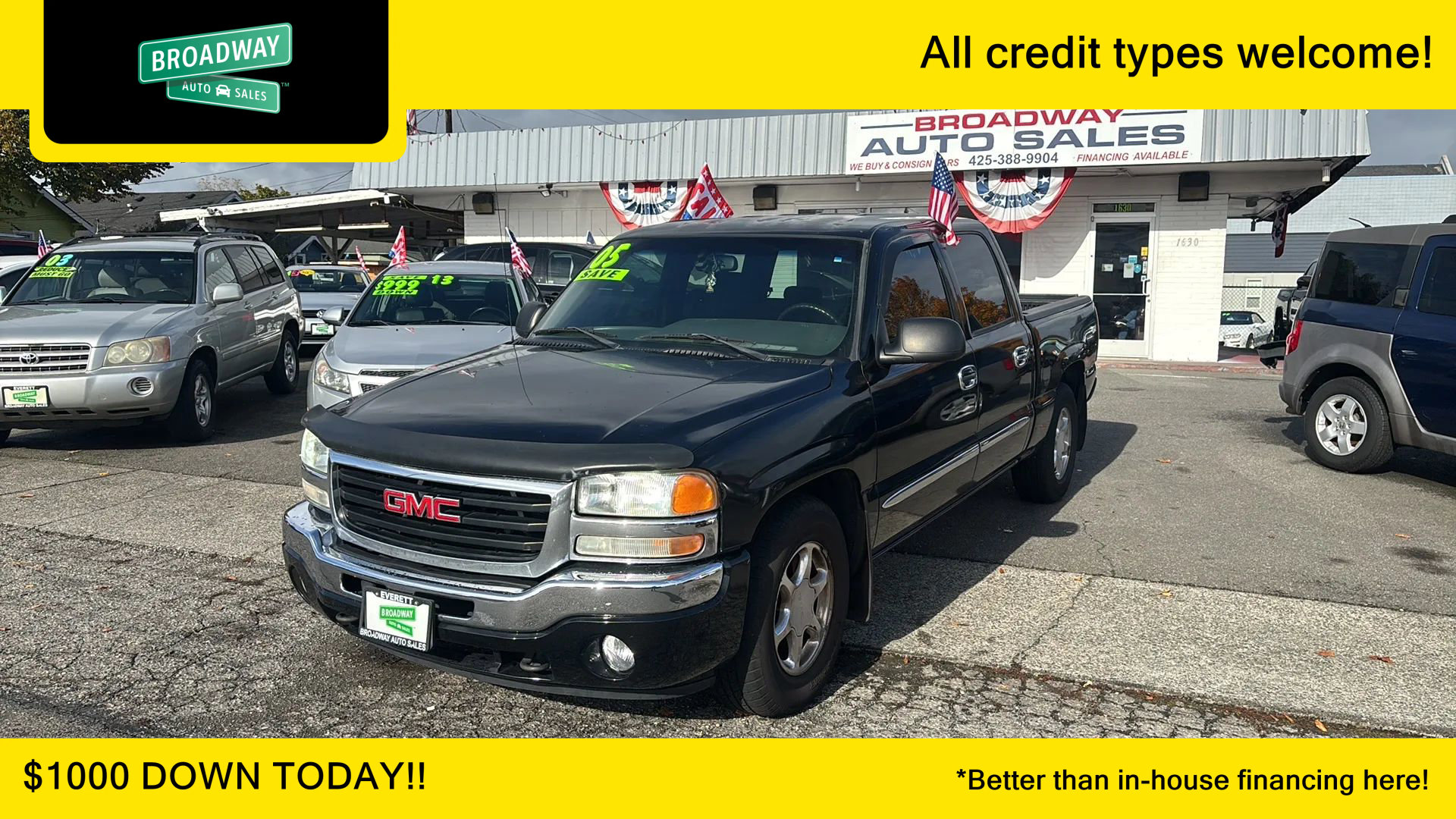 Used 2005 GMC Sierra 1500 SLE w/ Light Duty Power Package