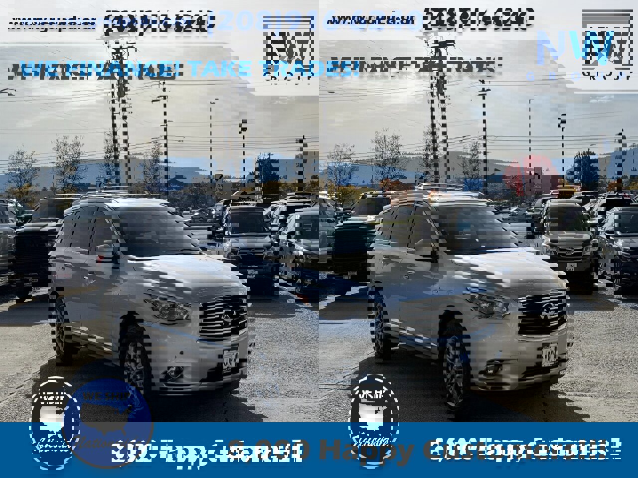 Used 2014 INFINITI QX60 AWD w/ Premium Plus Package