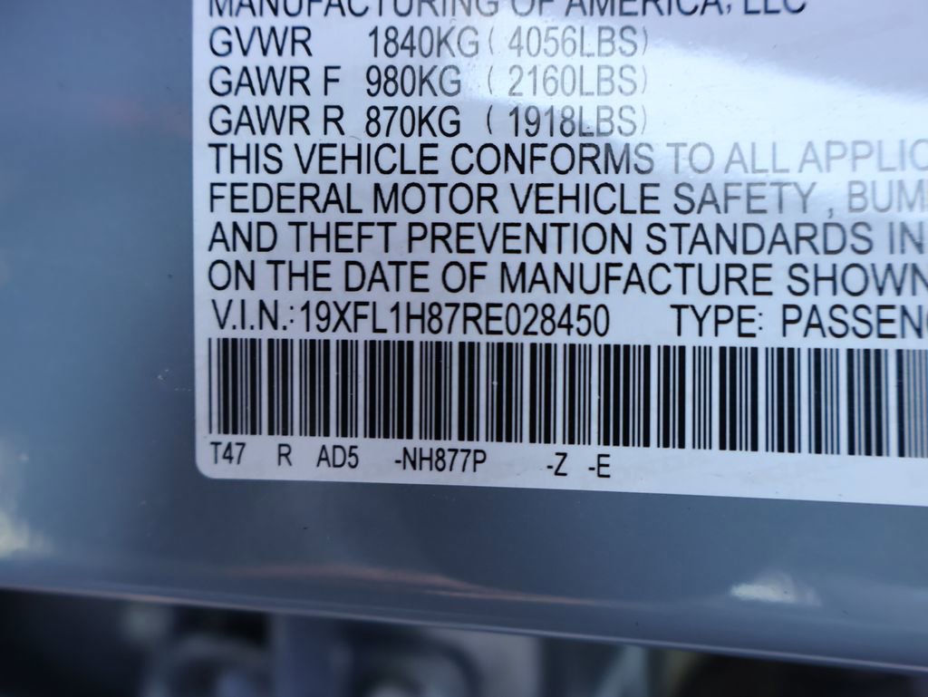 Certified 2024 Honda Civic Sport Touring image 34