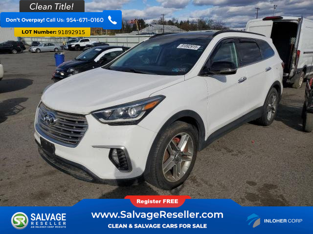 Used 2017 Hyundai Santa Fe AWD