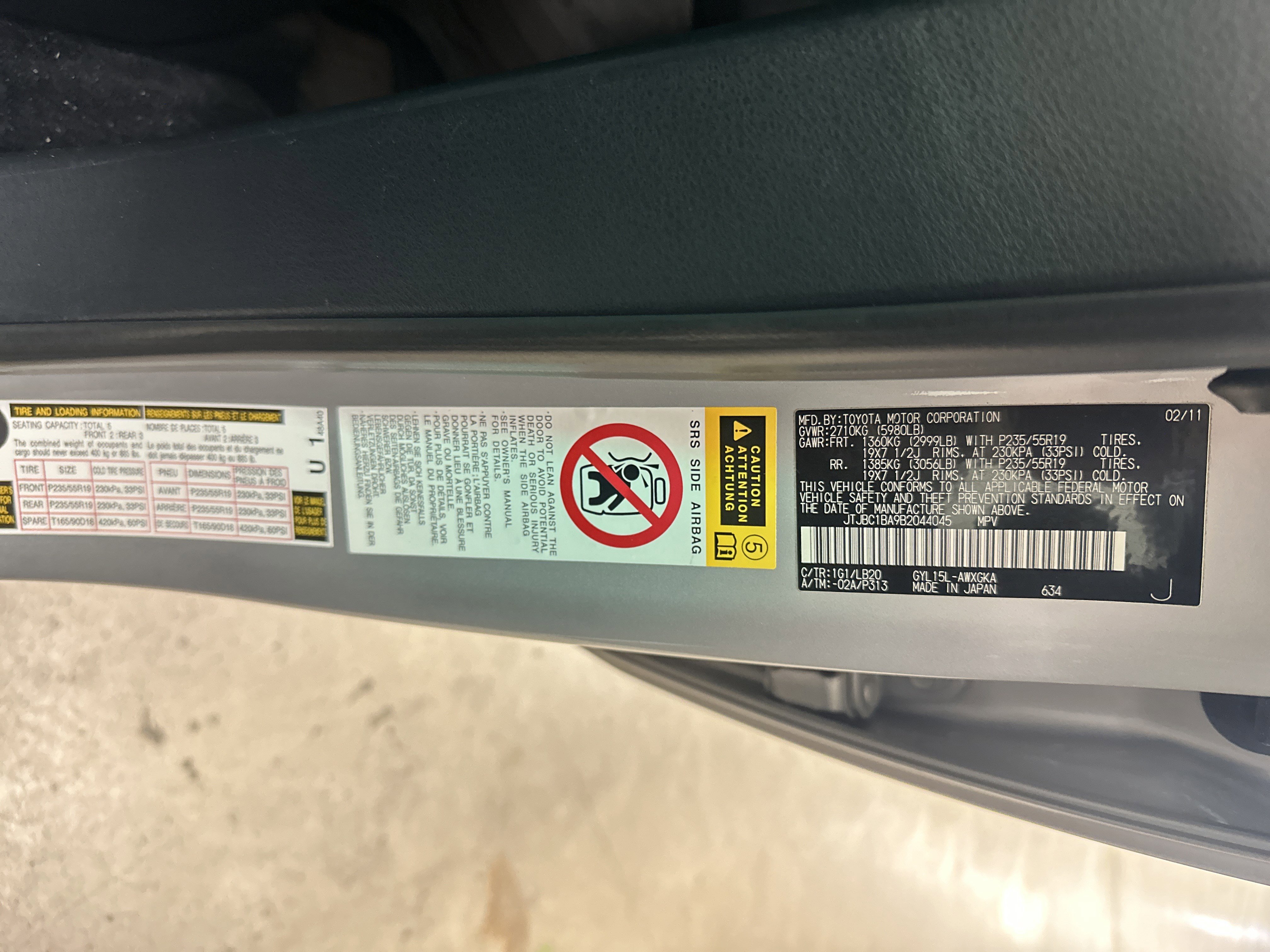 Used 2011 Lexus RX 450h AWD w/ Premium Pkg image 35