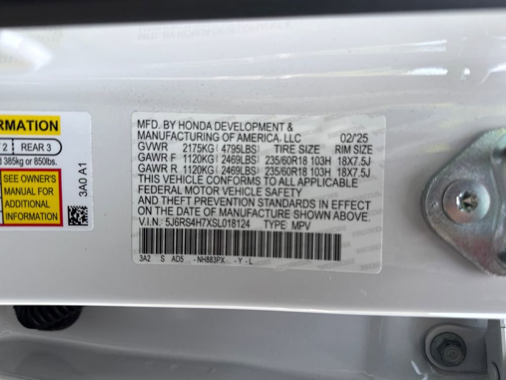 Certified 2025 Honda CR-V EX-L image 32