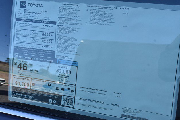 New 2026 Toyota Camry XLE AWD/4WD image 22