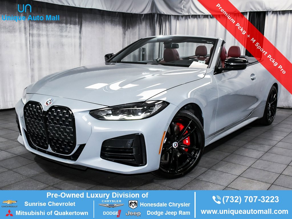 Used 2023 BMW 440i xDrive Convertible w/ Premium Package
