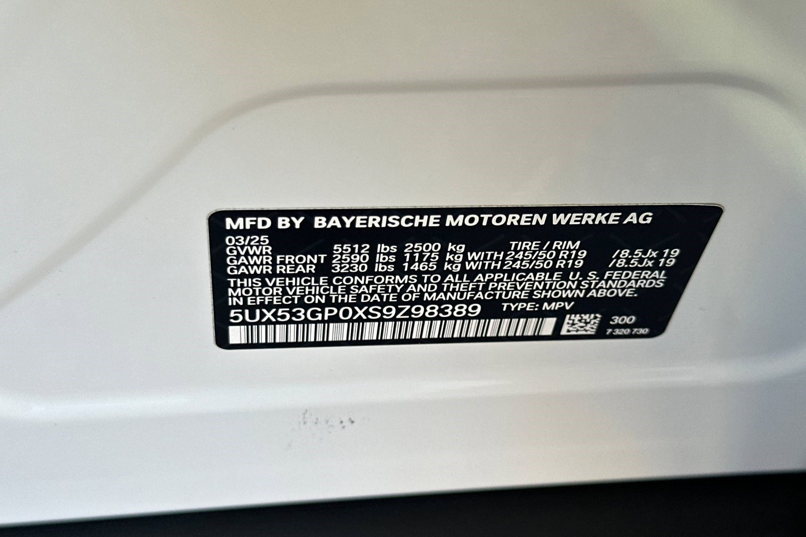 Used 2025 BMW X3 xDrive30i w/ Premium Package image 40