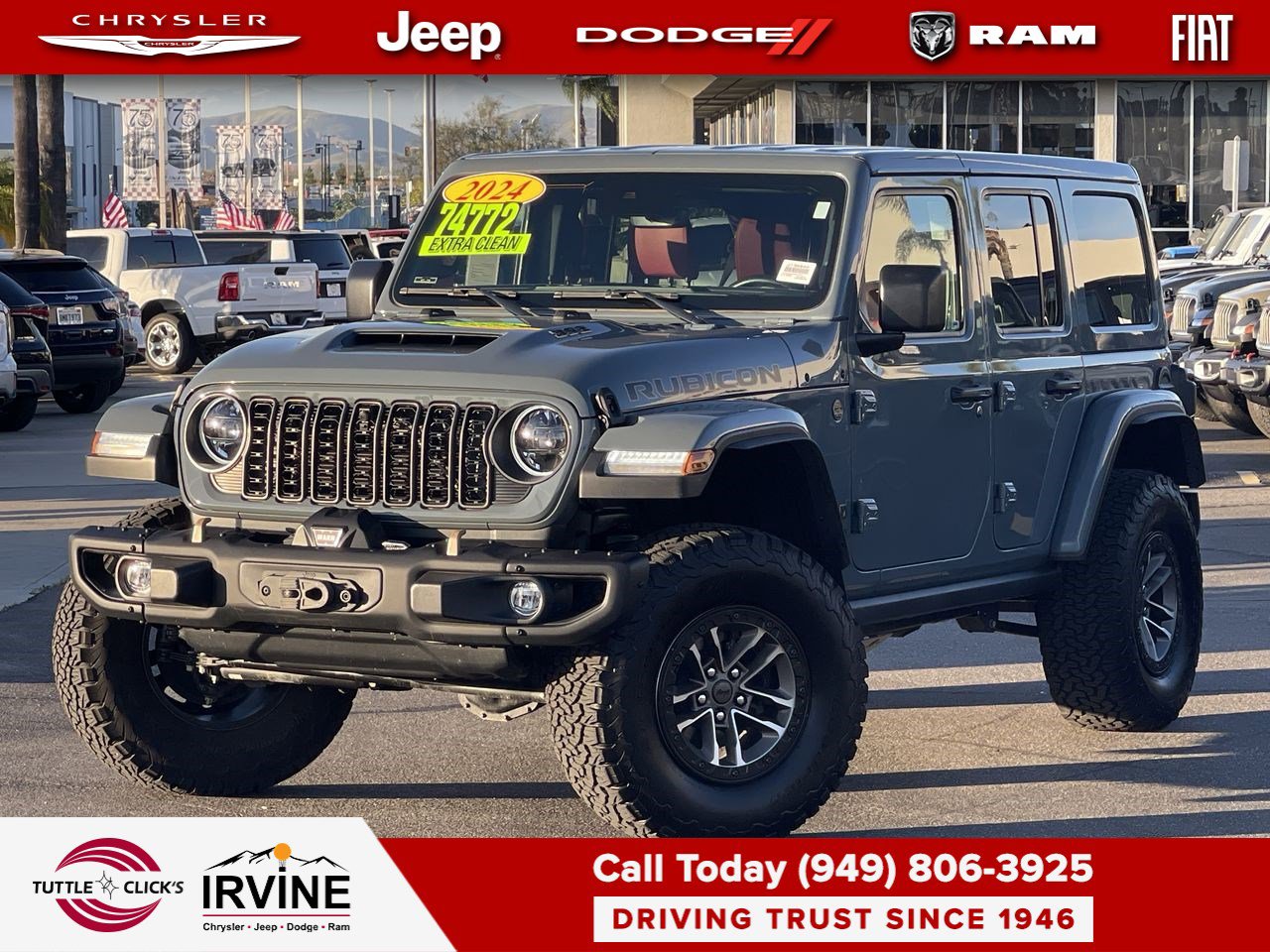 Used 2024 Jeep Wrangler Unlimited Rubicon 392 image 1