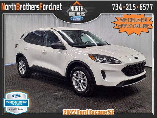 Certified 2022 Ford Escape SE