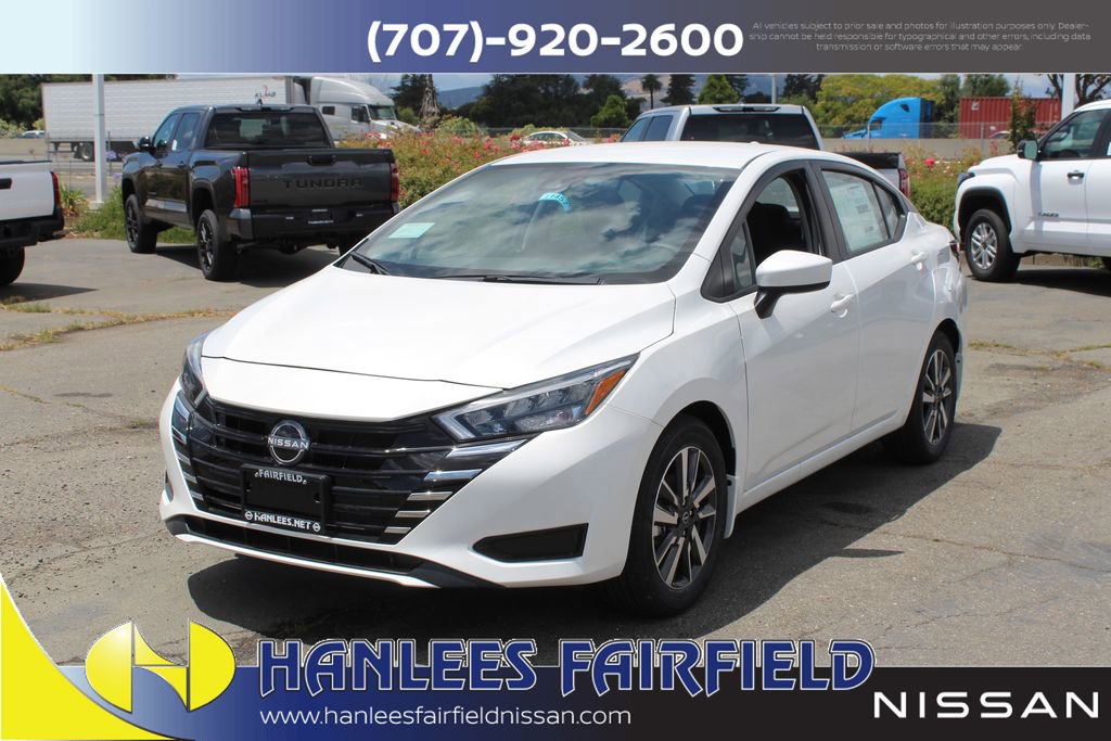 New 2025 Nissan Versa SV w/ Trunk Package FWD image 3