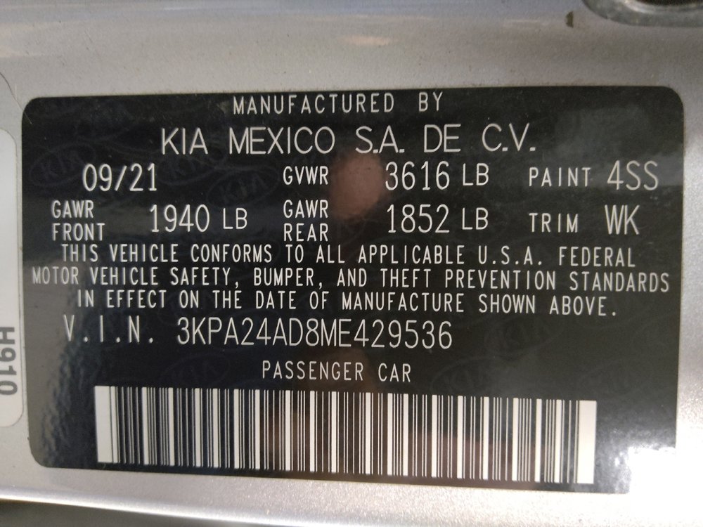 Used 2021 Kia Rio S image 33