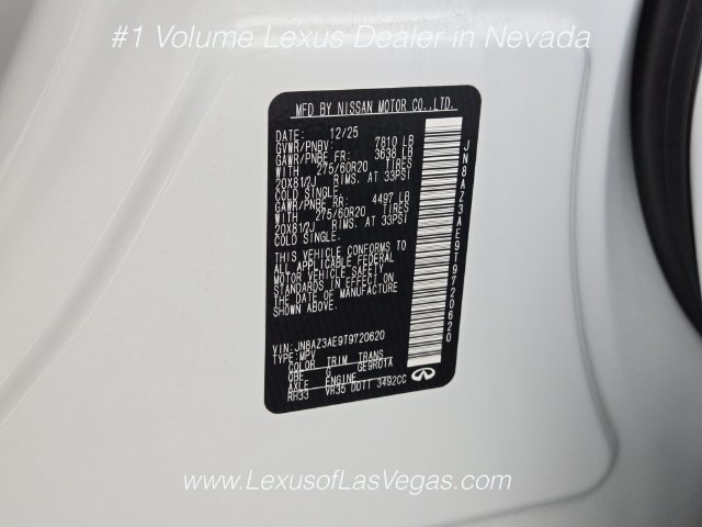 Used 2026 INFINITI QX80 Pure AWD/4WD image 31
