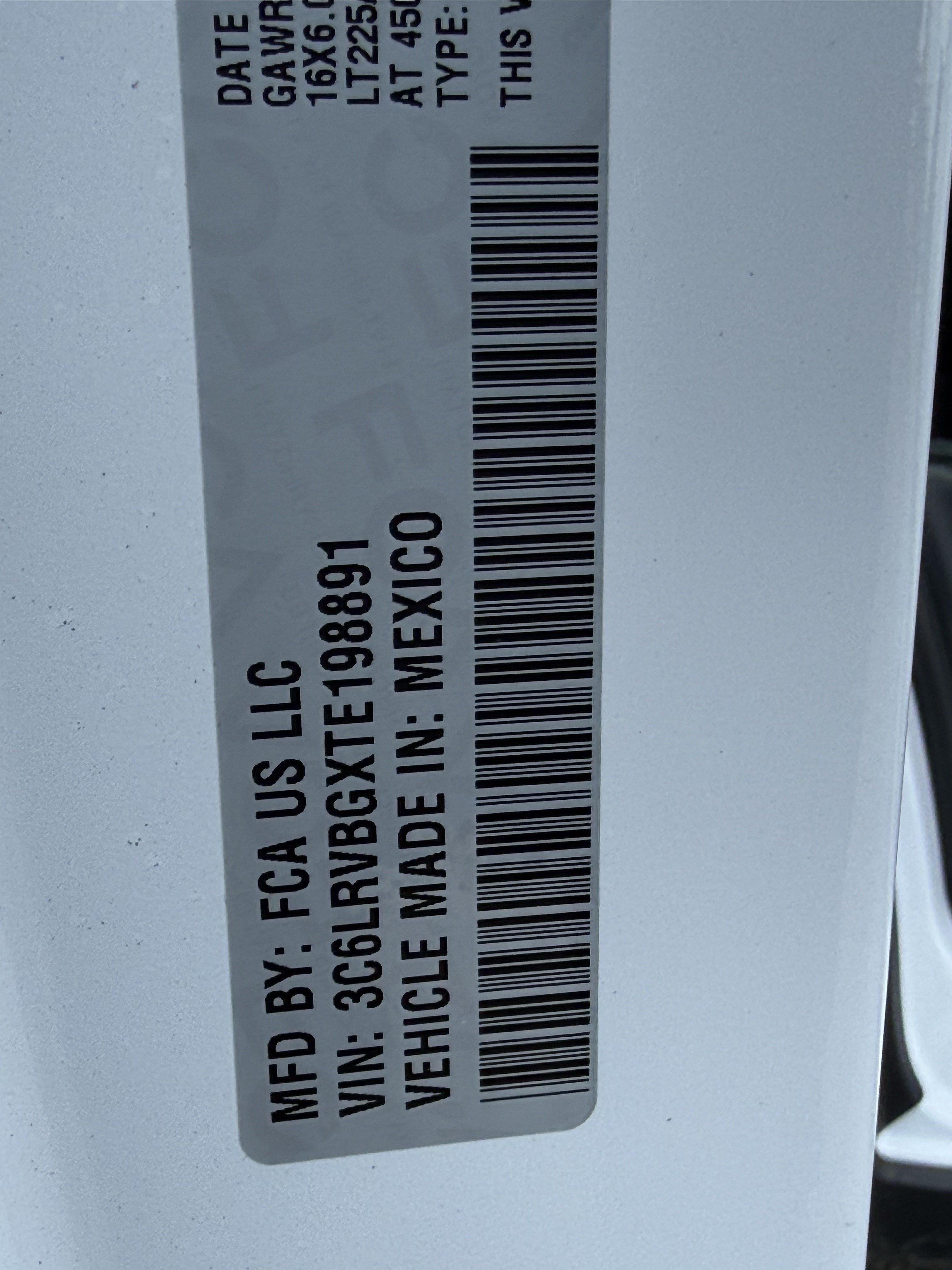 New 2026 RAM ProMaster 1500 w/ Convenience Group FWD image 32