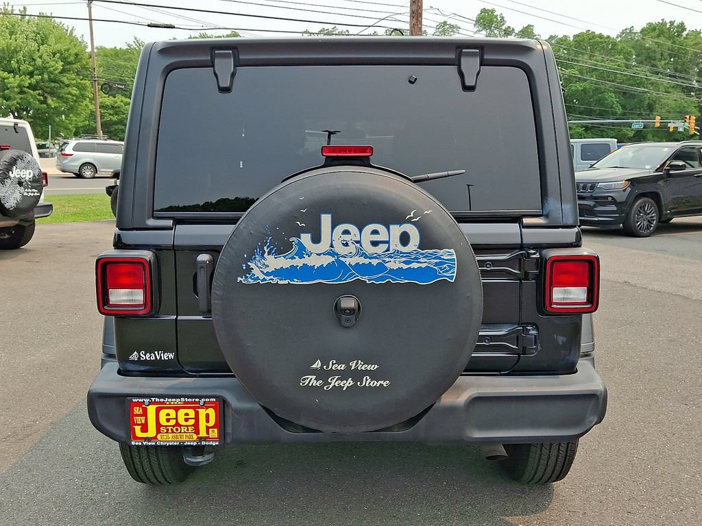 Certified 2021 Jeep Wrangler Unlimited Sport AWD/4WD image 5