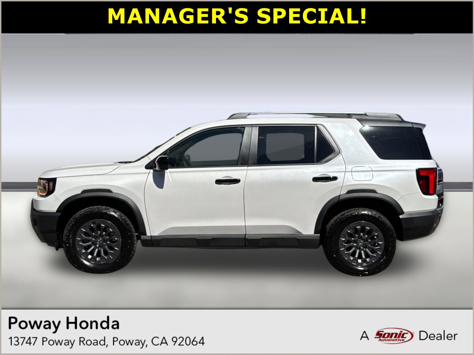 New 2026 Honda Passport TrailSport