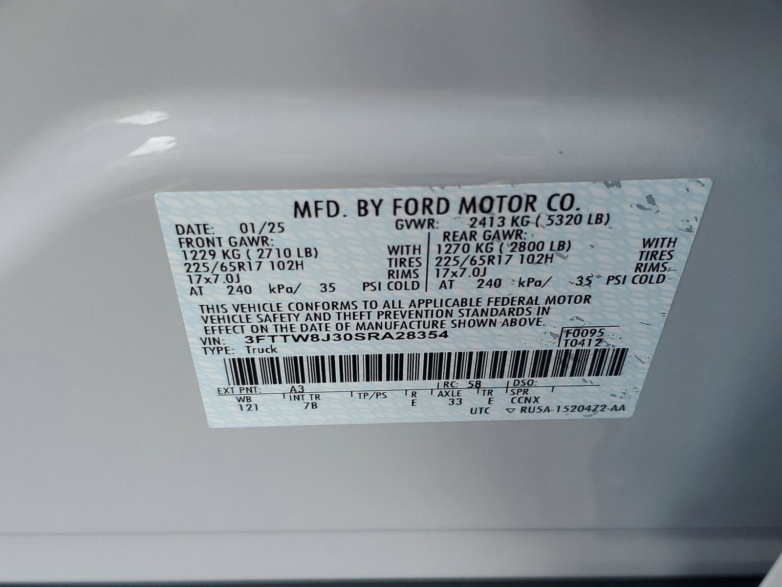 Certified 2025 Ford Maverick XLT w/ Equipment Group 301A image 27