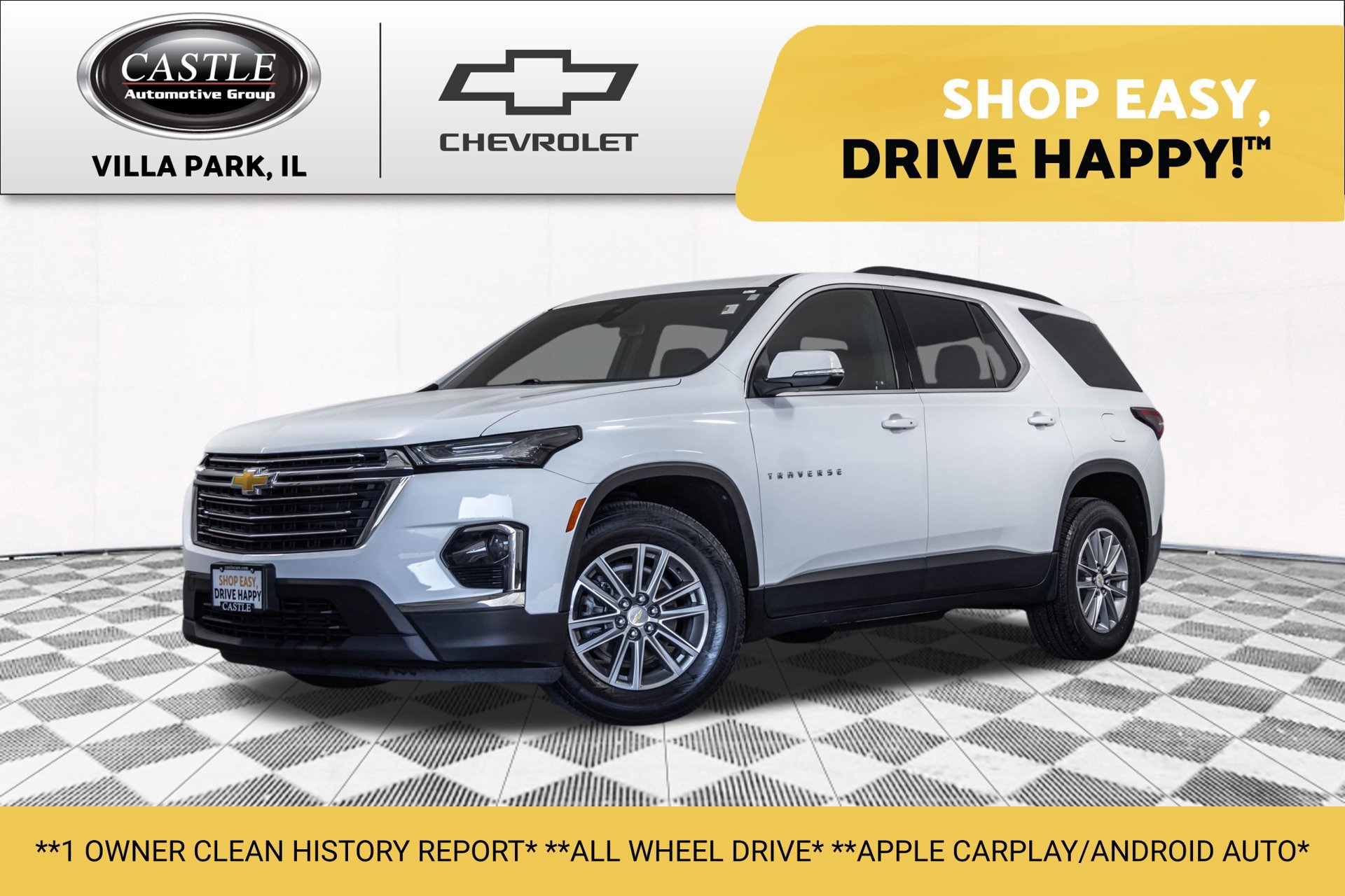 Certified 2023 Chevrolet Traverse LT AWD/4WD image 1