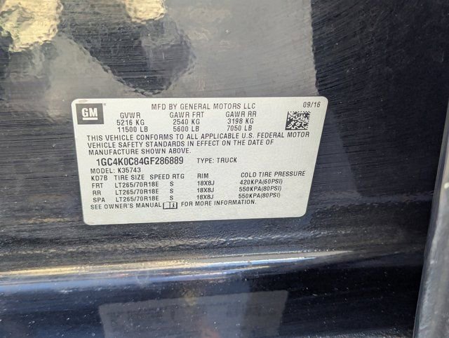 Used 2016 Chevrolet Silverado 3500 LTZ w/ Duramax Plus Package image 34