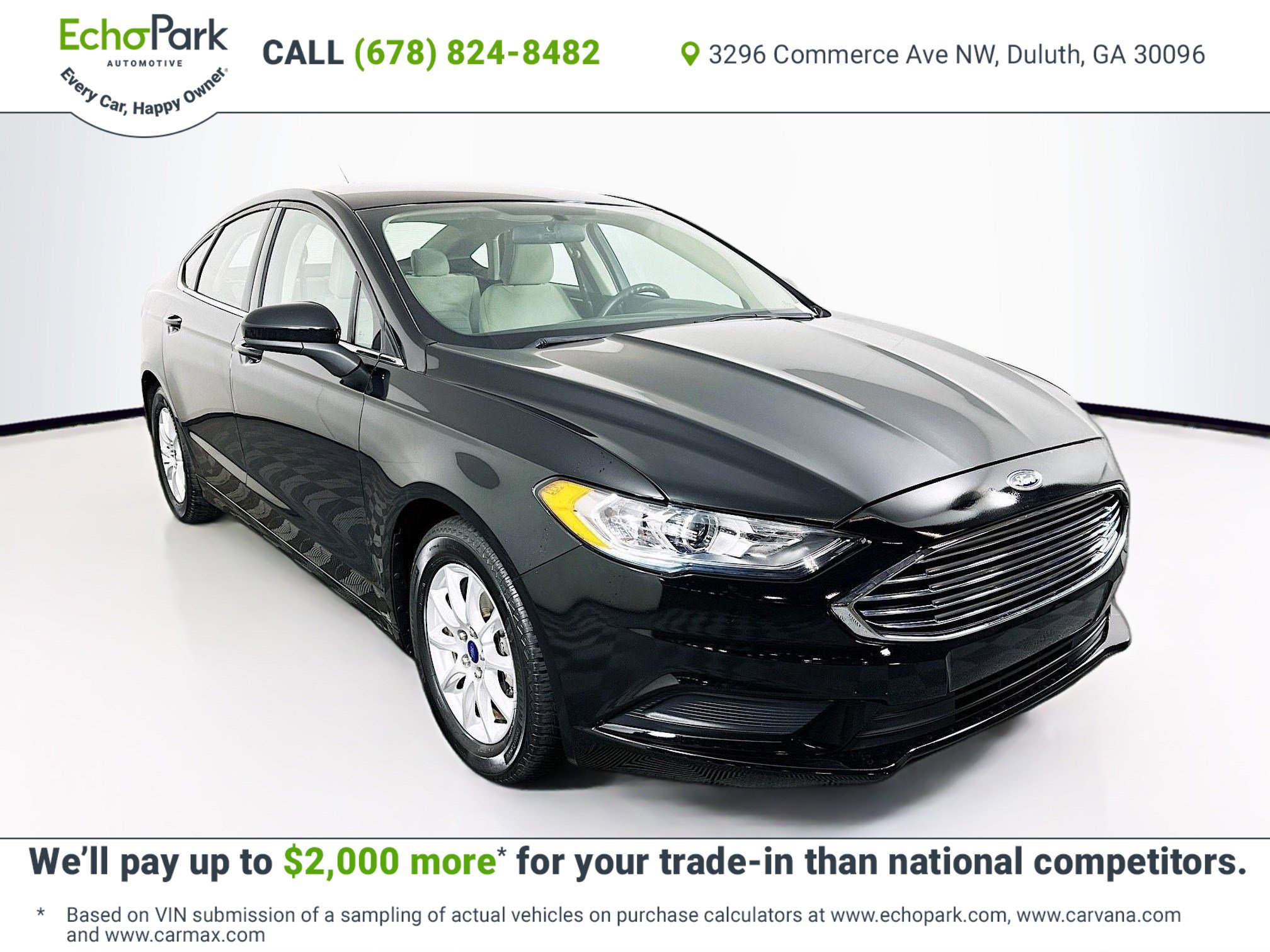 Used 2018 Ford Fusion S