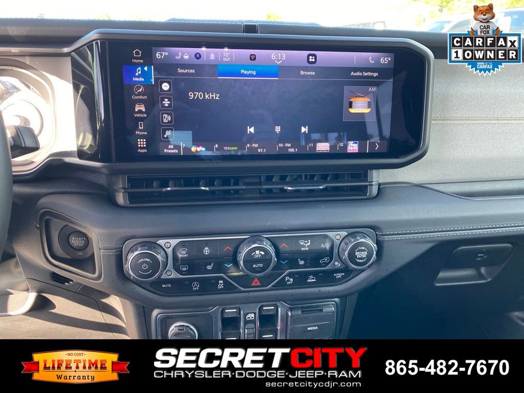 Used 2024 Jeep Wrangler Unlimited Sahara w/ Safety Group AWD/4WD image 13