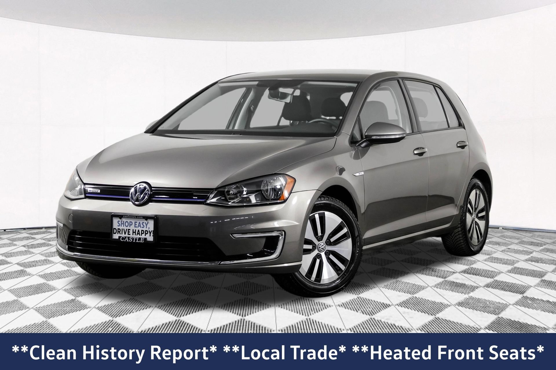 Used 2016 Volkswagen e-Golf SE w/ DC Fast Charging Package FWD image 2