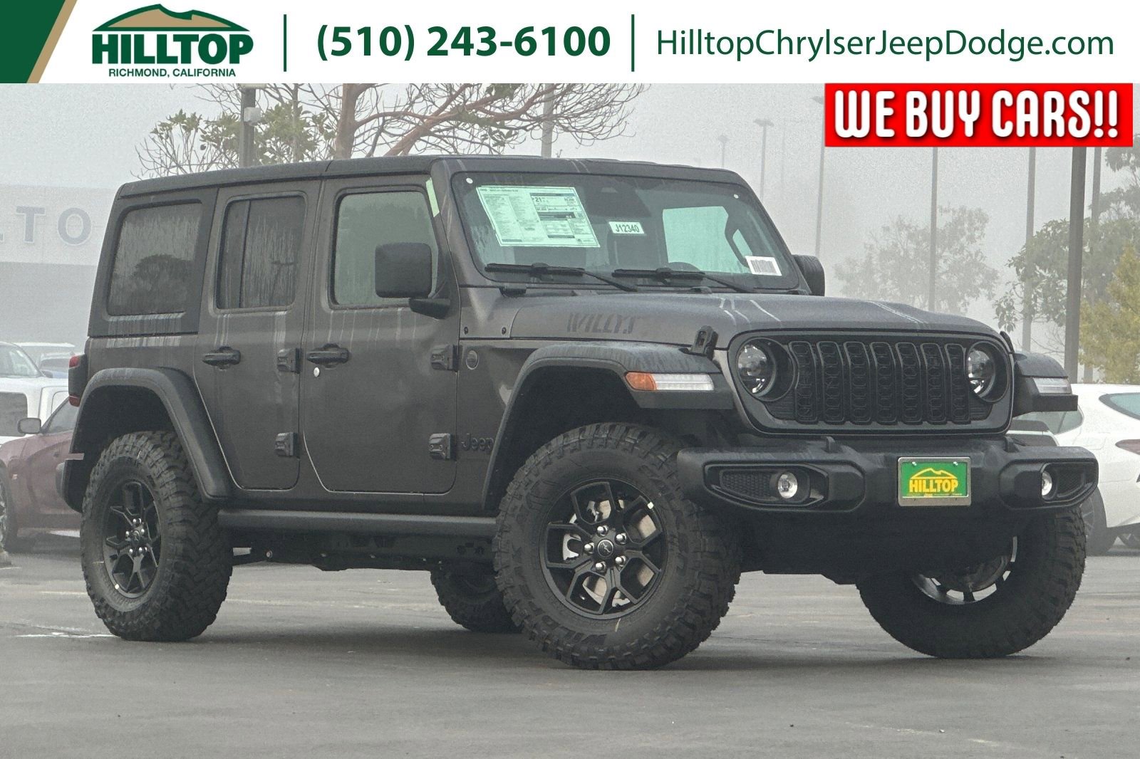 New 2026 Jeep Wrangler Willys image 1