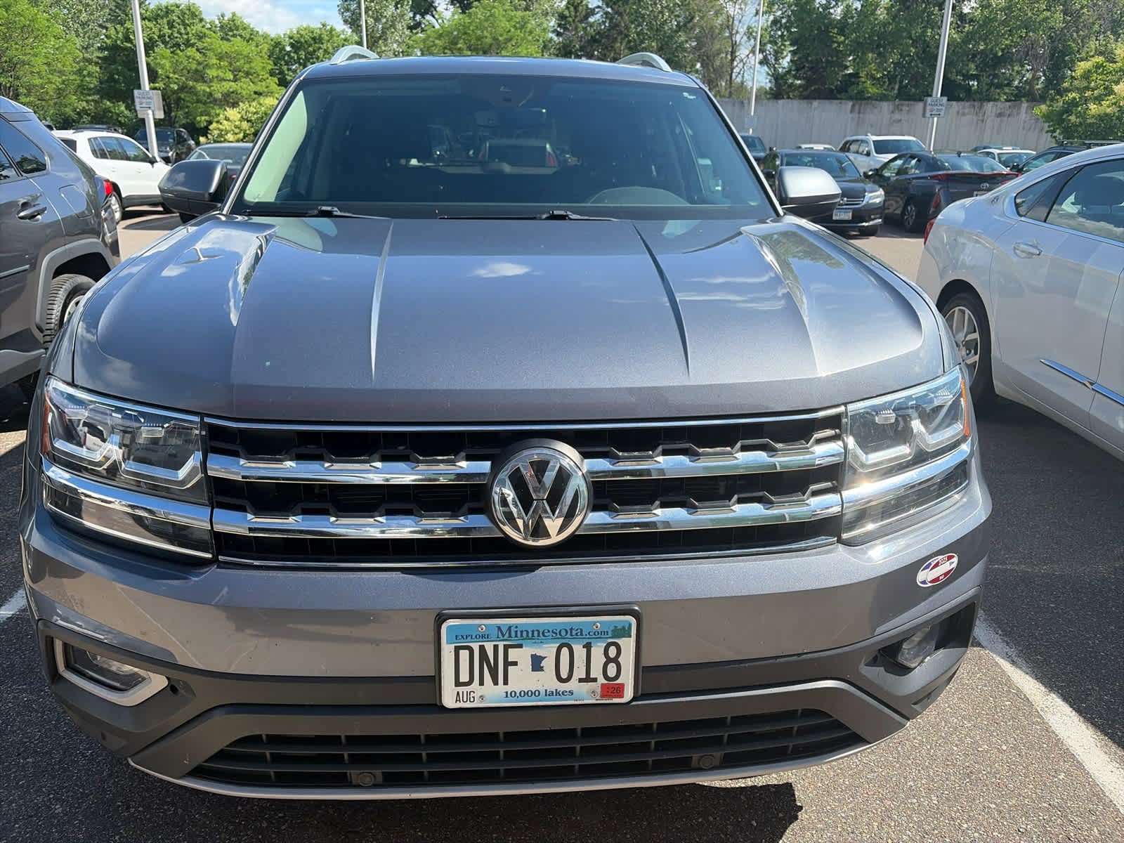 Used 2019 Volkswagen Atlas SEL AWD/4WD image 2