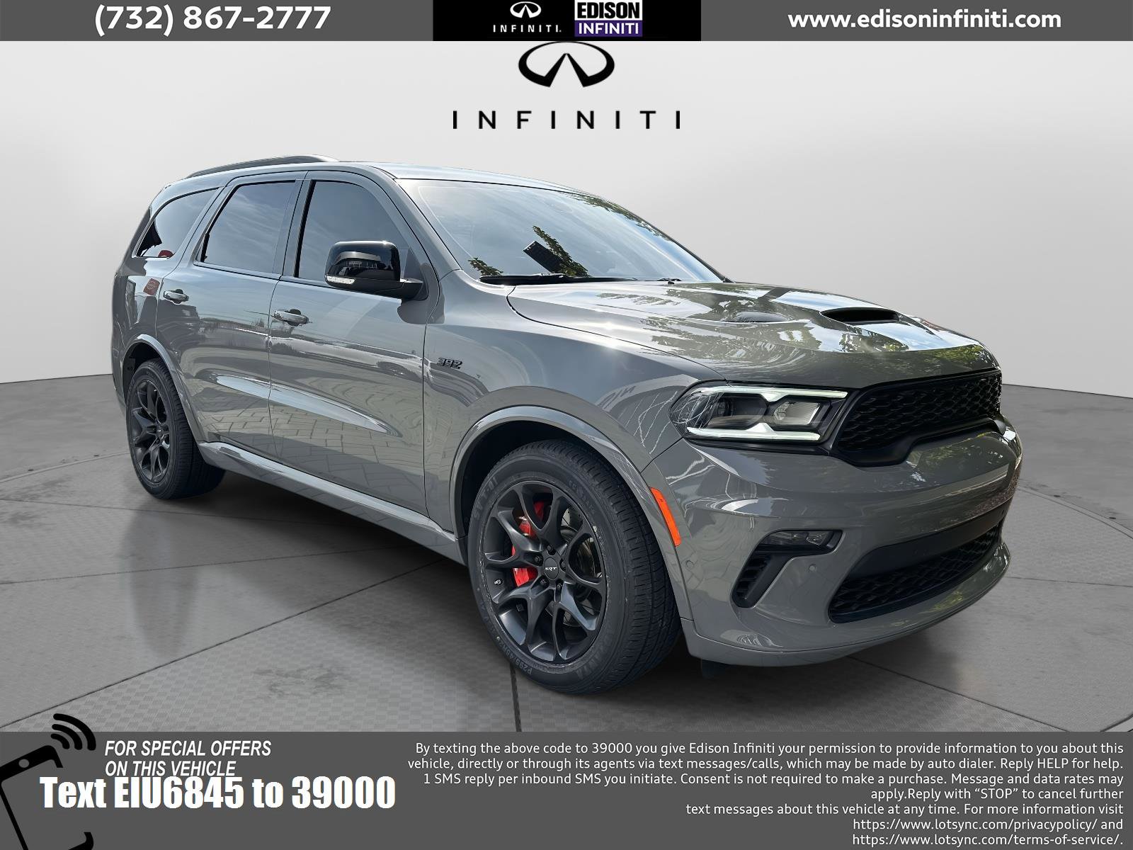 Used 2021 Dodge Durango SRT w/ Black Package