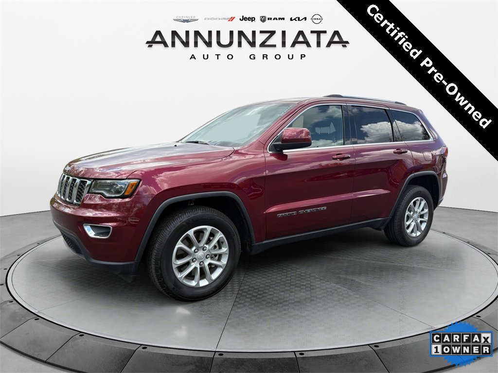 Certified 2021 Jeep Grand Cherokee Laredo X
