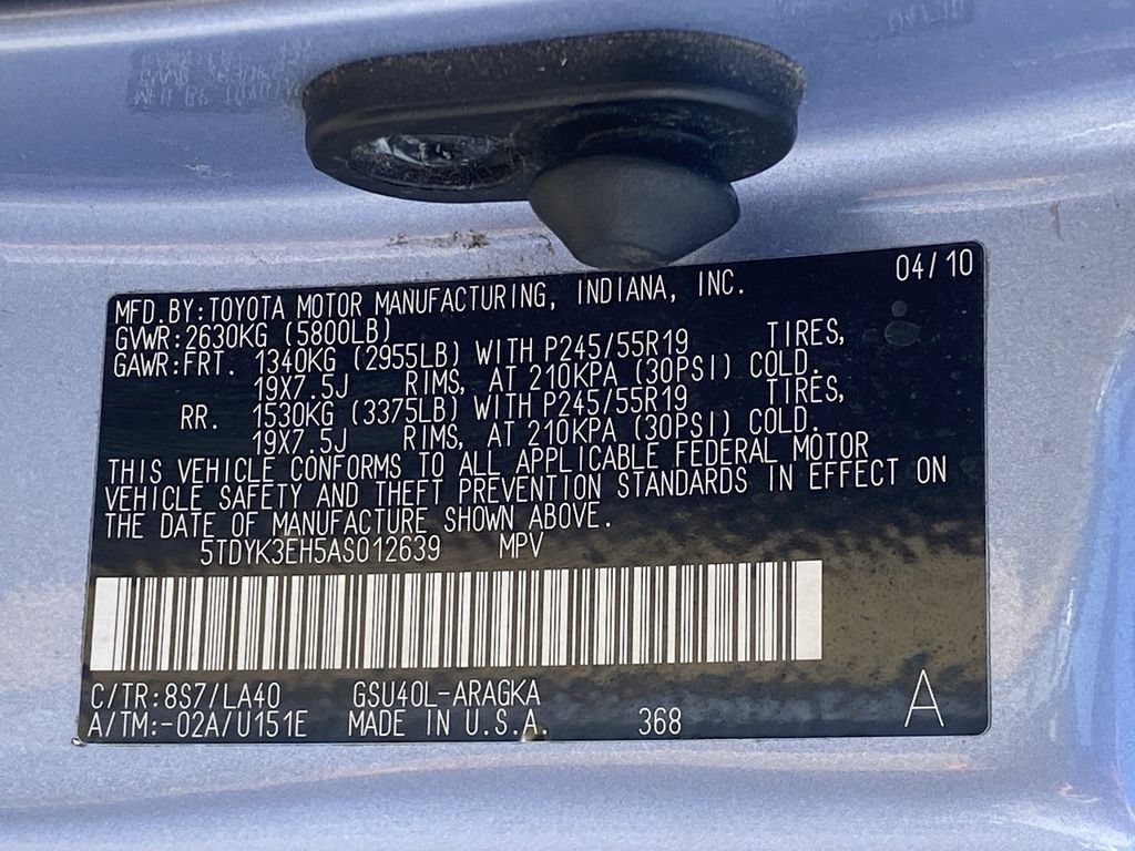Used 2010 Toyota Highlander Limited FWD image 35