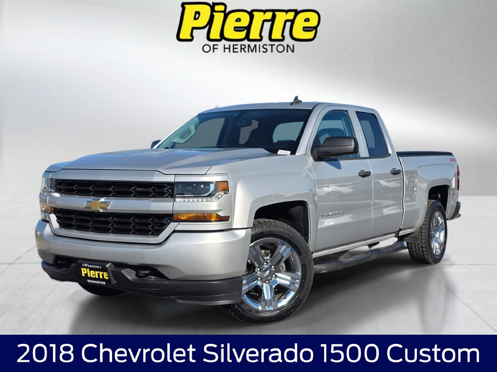 Used 2018 Chevrolet Silverado 1500 Custom w/ Custom Convenience Package