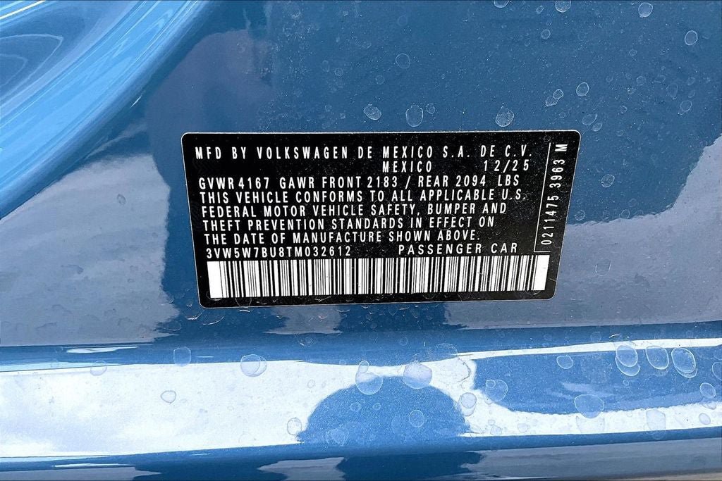 New 2026 Volkswagen Jetta S FWD image 21