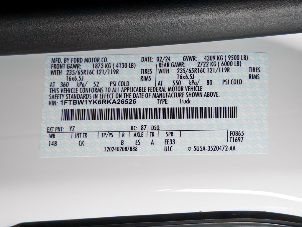 Used 2024 Ford E-Transit Low Roof RWD image 26