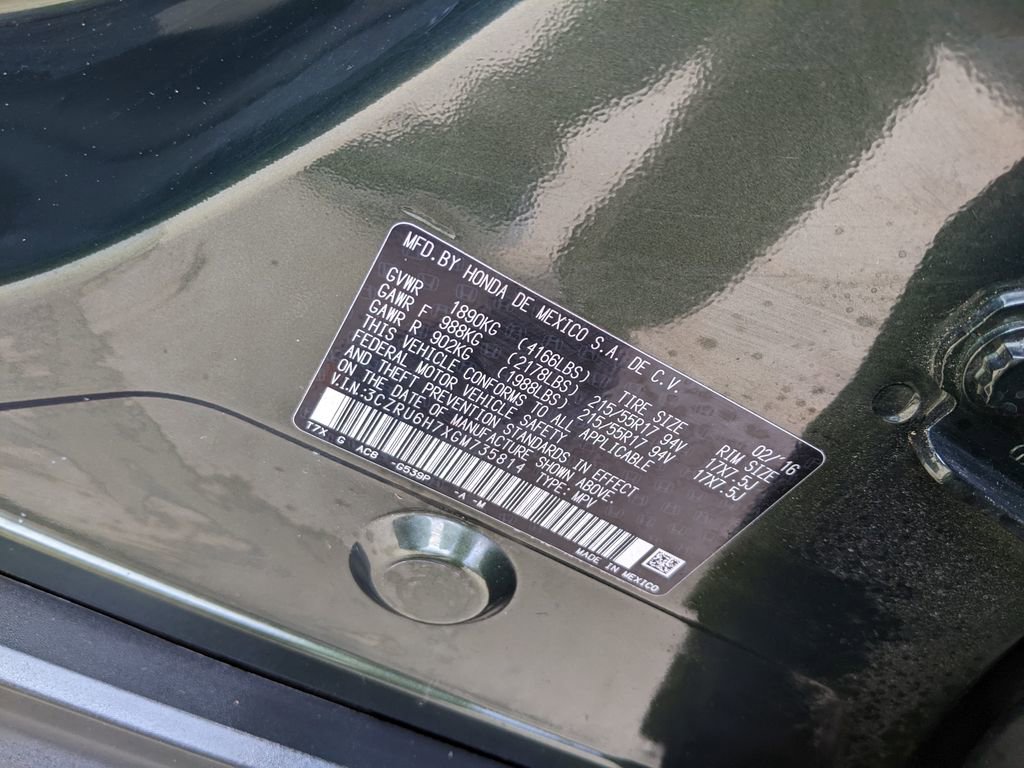 Used 2016 Honda HR-V EX-L image 30