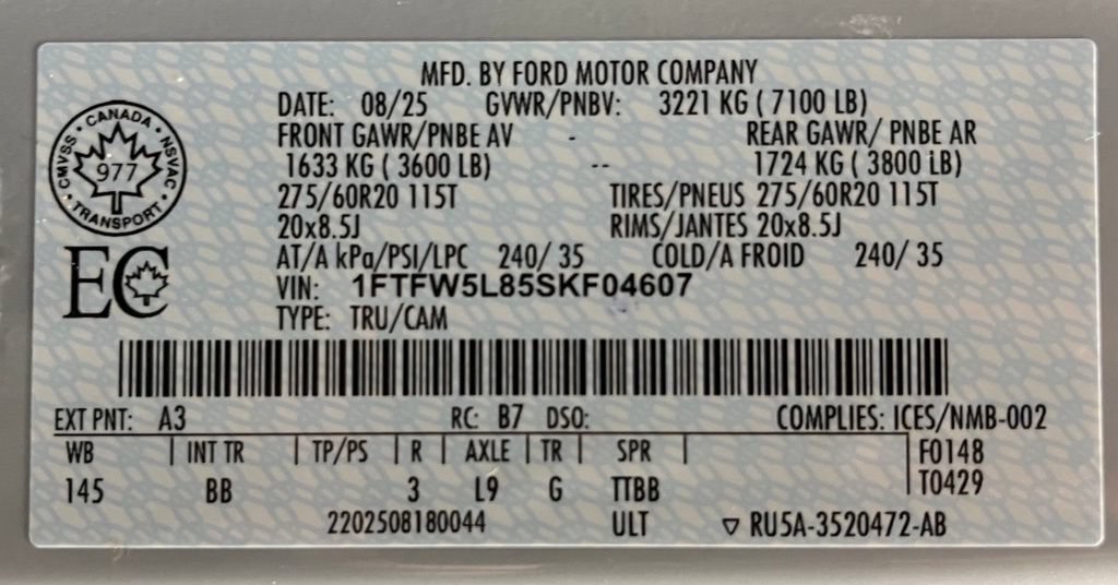 Used 2025 Ford F150 Lariat AWD/4WD image 62