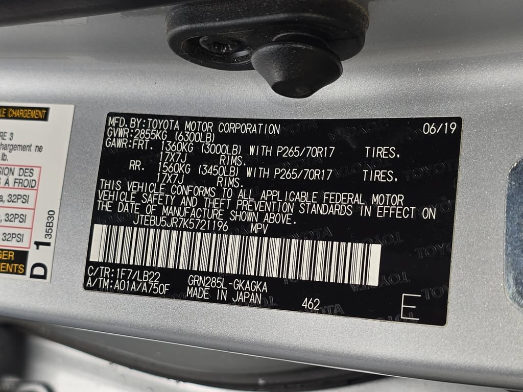 Used 2019 Toyota 4Runner SR5 Premium AWD/4WD image 34