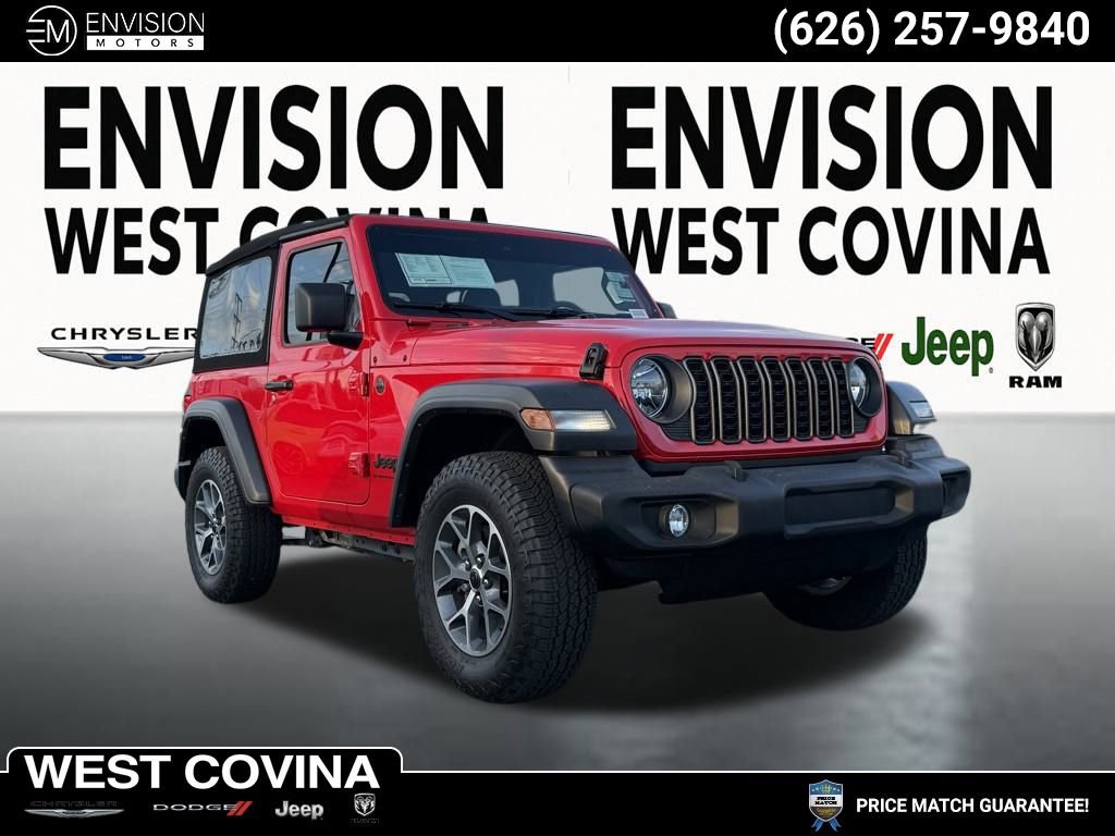 Certified 2024 Jeep Wrangler Sport S