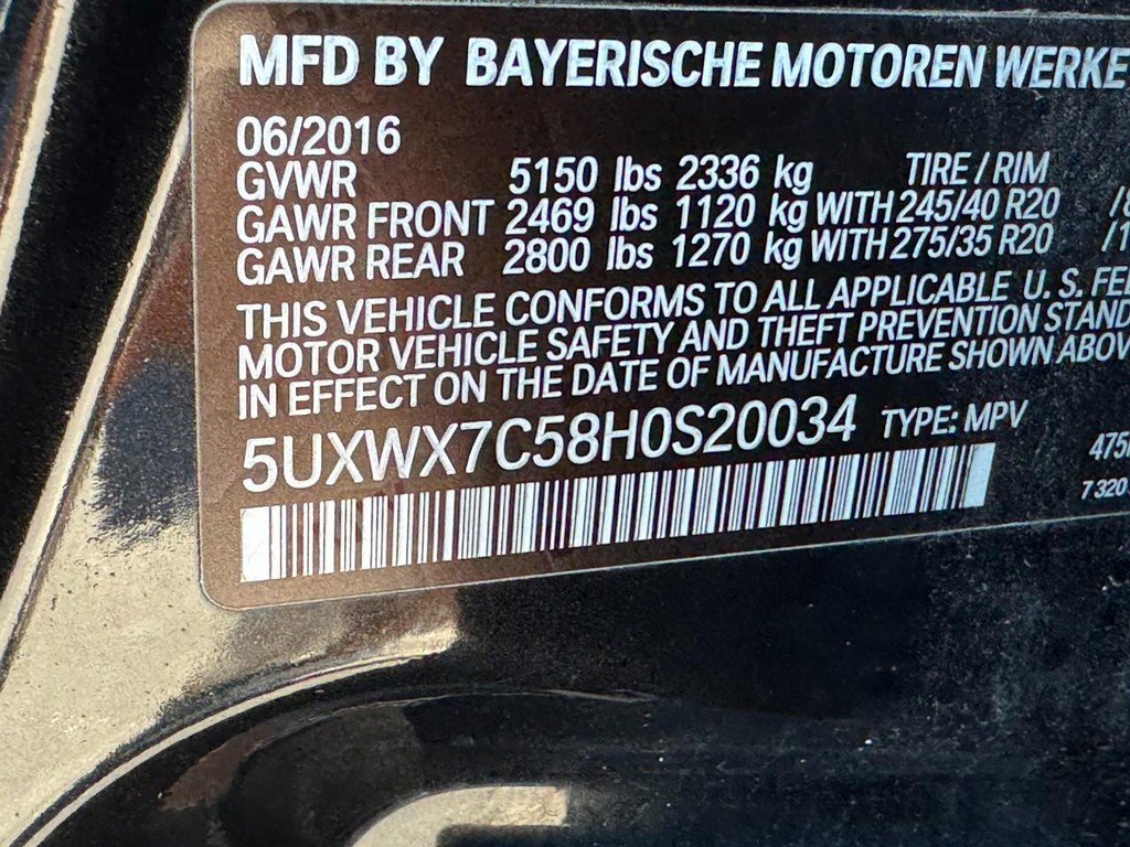 Used 2017 BMW X3 xDrive35i AWD/4WD image 28