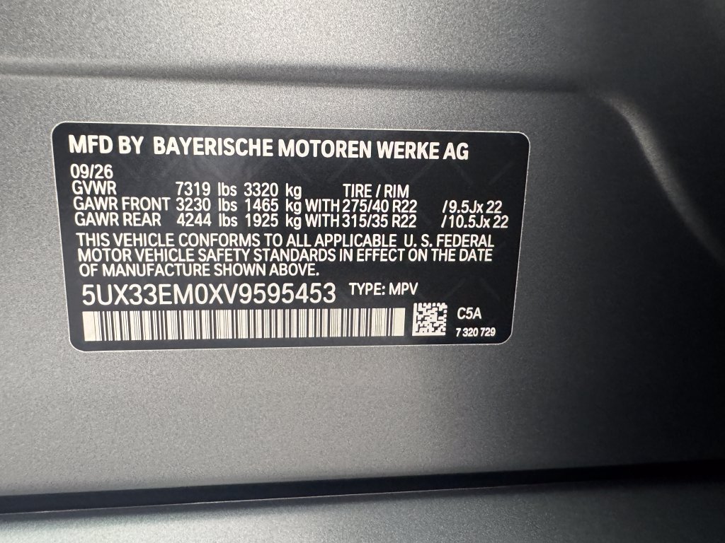 New 2027 BMW X7 M60i AWD/4WD image 23