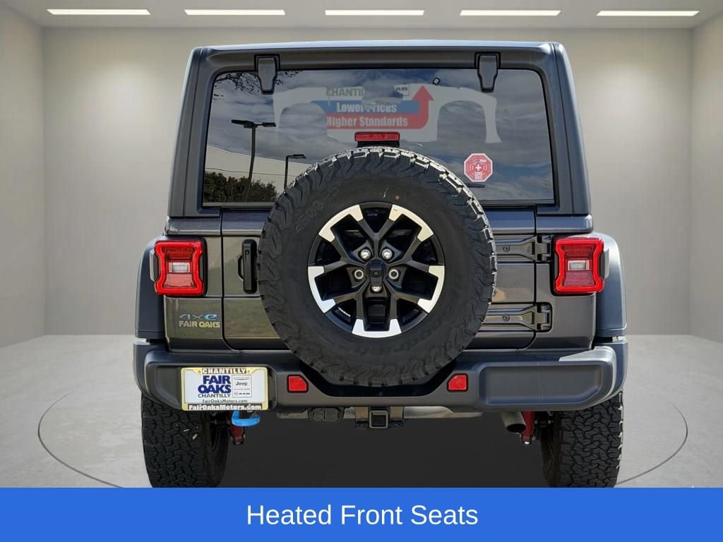 Certified 2025 Jeep Wrangler Unlimited Rubicon 4xe w/ Convenience Group image 9